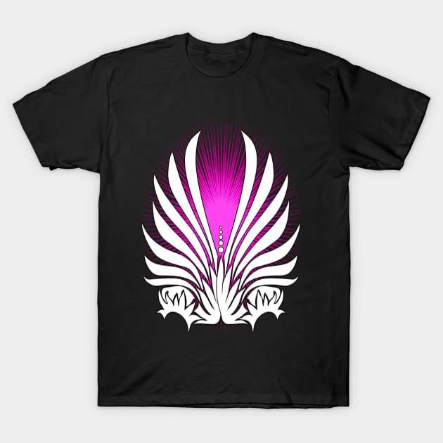 Wings in Pink T-Shirt by NaumaddicArts